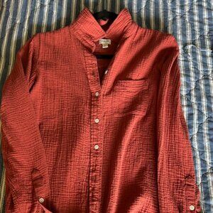 J. Crew Women's Double Gauze Shirt